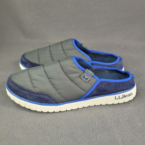 Mens LL. Bean Quilted Indoor/Outdoor Slippers Mens Size 11 517524 - Picture 1 of 10